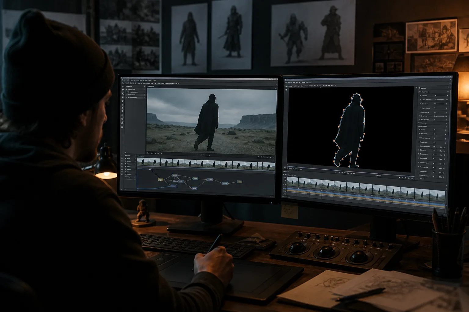 Advanced AI Rotoscoping Techniques